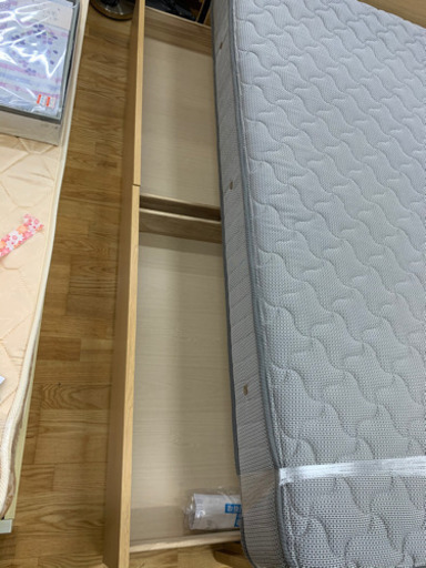 ライト・引き出し付き★ダブルベット★近隣配送可能