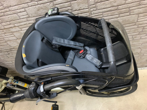 東京23区配達無料　新基準  ヤマハ　パスkiss mini  8.9Ah リチウム 電動自転車☆20インチ☆中古☆子供乗せ