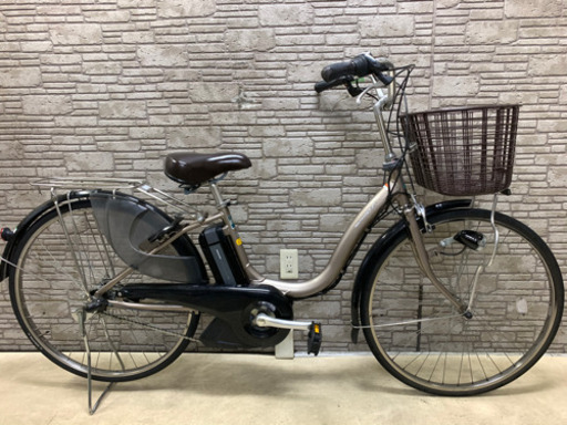 東京23区配達無料　新基準  ヤマハ　パスナチュラ　6.6Ah リチウム 電動自転車☆26インチ☆中古☆自転車