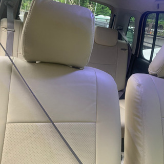 値下げ☆車検付きダイハツミラココア　ココアX 状態◎ 新品革シート ナビETCの画像