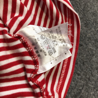 ★BASIQU★ボーダーストレッチカットソーの画像