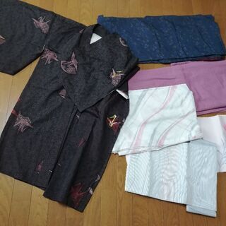 洗える着物。単衣、袷、絽、の画像