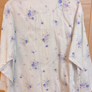 綿100% レディース パジャマ　上下セット　LLの画像