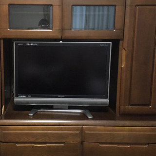 早めに取りに来れる方いませんか？木製　テレビキャビネット　取りに...