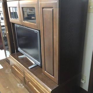 早めに取りに来れる方いませんか？木製　テレビキャビネット　取りに来られる方急募！の画像