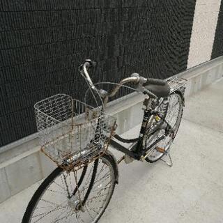 中古自転車（サーフボードキャリアー付）大人用1000円