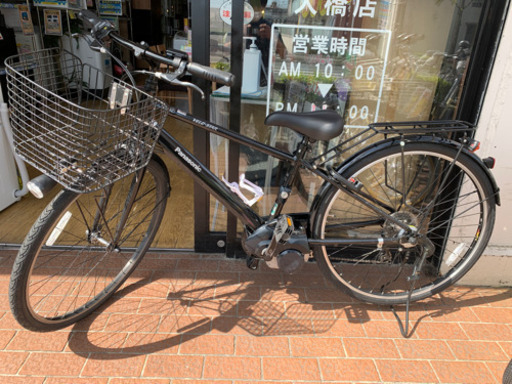 2020年モデル Panasonic パナソニック VELO-STAR ベロスター 700C電動スポーツバイク BE-ELVS772 黒 美品