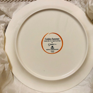 ロイヤルコペンハーゲン　ゴールデンサマー　大皿の画像