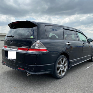 オデッセイ 格安　アブソルート ハーブレザー 9万キロ ブラック 愛知県  の画像