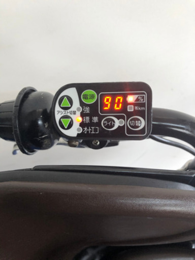 ヤマハ　パスキッスミニ　20インチ　3人乗り　8.9ah 青　デジタル　電動自転車　電動アシスト