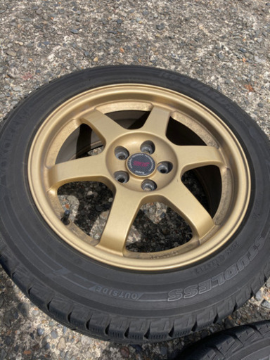 GC8 インプレッサSTI 16インチ　純正オプション　TE37