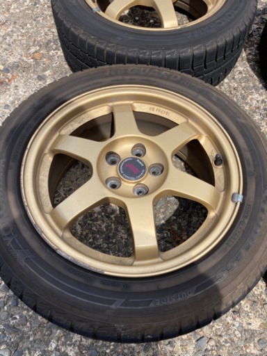 GC8 インプレッサSTI 16インチ　純正オプション　TE37