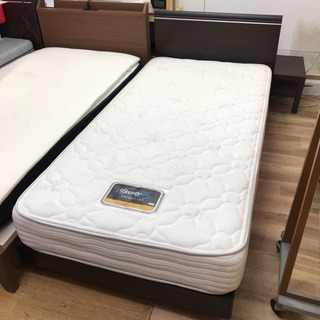 ☆値下げしました☆ SIMMONS シングルベッド 木目 ダークブラウン
