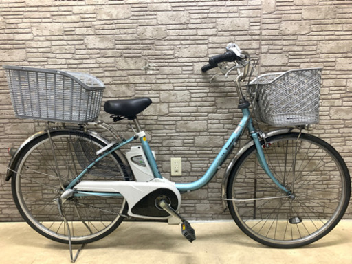 東京23区配達無料　新基準  Panasonic パナソニック  ビビTX 5Ah リチウム  電動自転車☆26インチ☆中古☆自転車