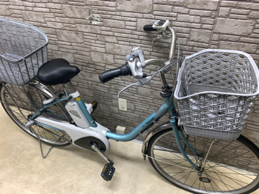 東京23区配達無料　新基準  Panasonic パナソニック  ビビTX 5Ah リチウム  電動自転車☆26インチ☆中古☆自転車