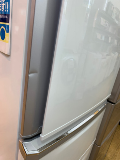 2014年製 MITSUBISHI 三菱 335L冷蔵庫 MR-C34X グッドデザイン