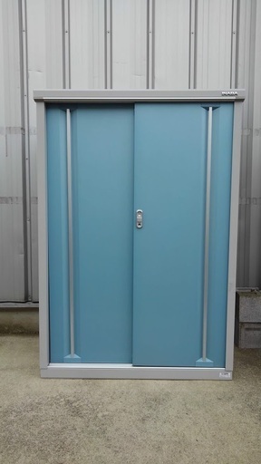 【店舗同時販売中】イナバ物置　MJX-116D　お洒落な色が良い。