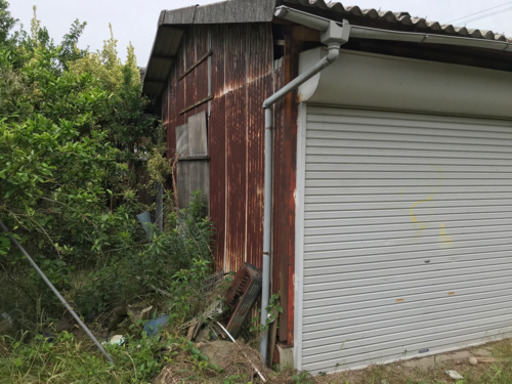 ありがとうございました　倉庫、車庫(シャッター付き) 決