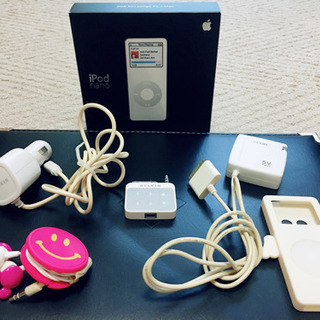 【最終値下げです！】中古品iPod nano 第1世代ホワイト本...