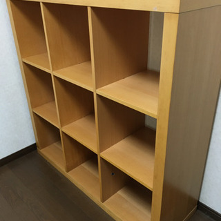 無印のかなりしっかりした棚の画像