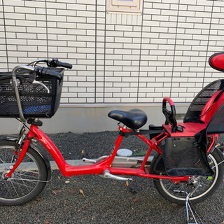値下げ応じます！　ブリジストン　子乗せ自転車　チェーン付き