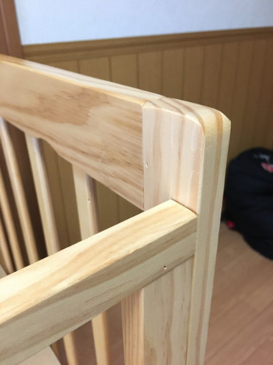 ミニベビーベッド(美品)★マットレス付けれます