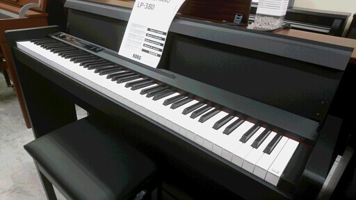 電子ピアノ KORG コルグ LP-380BK 2019製 動作品