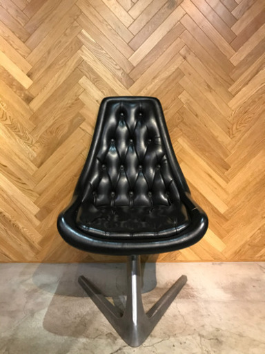 ヴィンテージ ユニコーンチェア　CHROMECRAFT　 Vladimir Kagan（ウラジミールケーガン）