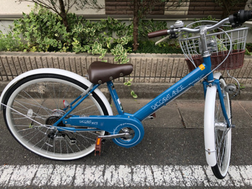 ほぼ新品‼︎24インチ女の子用自転車！6/14まで‼︎