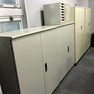 オフィス　ロッカー　書庫　鍵なし
