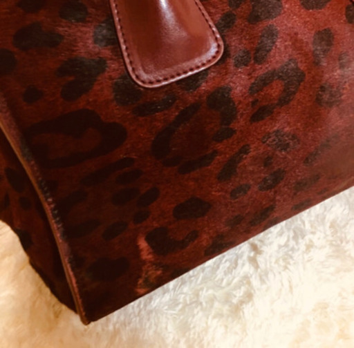 プラダ　PRADA ハラコ　レザー　バッグ