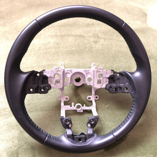 【再値下げ】GJアテンザ  本革ステアリング(中古)