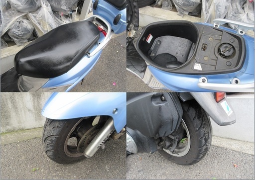 埼玉川口発！スズキ　ＡＮ125　４サイクル　水色　自賠責付き！即引き渡し可能！