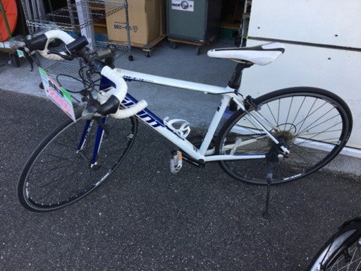 ●販売終了●ロードバイク　GIANT　700ｍ/ｍ　16段変速機付　アルミフレーム　中古品　イタミ有