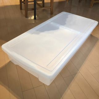 【引渡し先決定】衣装ケース　プラスチック　4個セットの画像