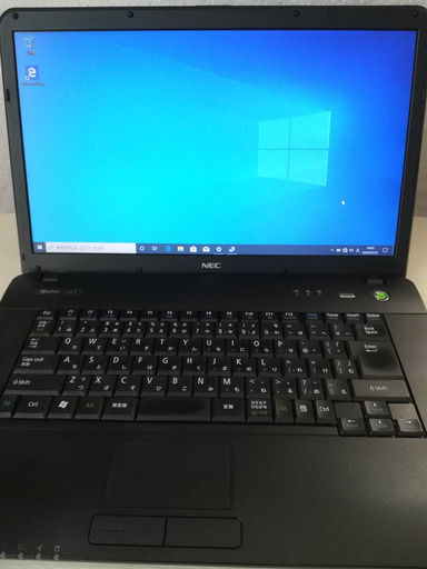 ノートパソコン NEC VersaPro VK24LA-E CPU:core i3 メモリ:4GB HDD:250GB OS:Windows10Pro(64bit) 15.6型 無線LAN有(Wi-Fi子機アダプター付き) 光学ドライブ内蔵
