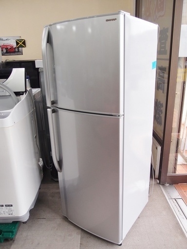 ■SHARP ノンフロン冷凍冷蔵庫　　SJ-23S-S　■定格内容積228L■