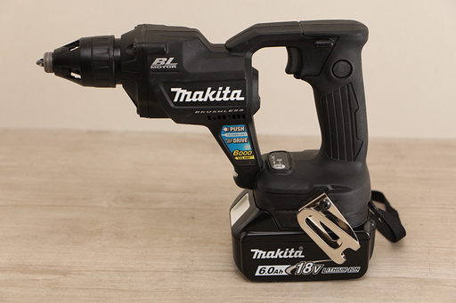 マキタ 18V 充電式スクリュードライバセット FS600DRGB 黒 充電器付 DC18RF 6.0Ah 電動工具 ボード バッテリ(D3568akwxMY)