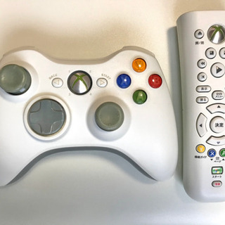 Xbox 本体60GB、コントローラー、リモコンの画像