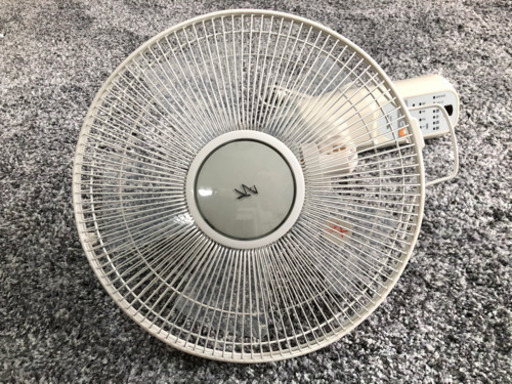 ヤマゼン　30cm壁掛け扇風機　リモコン付き