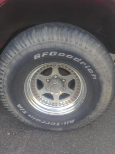 BF Good rich T/A 315 75r16 タイヤホイールセット