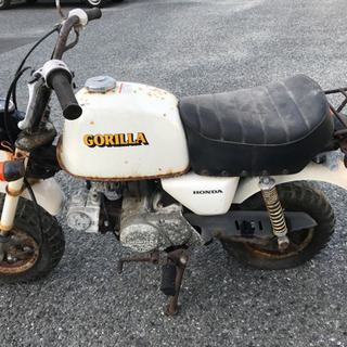 売約済み　🔸ホンダ　AB27 ゴリラ　長期不動車　部品取りorレ...