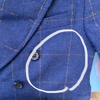 男の子 フォーマル スーツ100cm〈お知らせ本文確認して下さい〉の画像