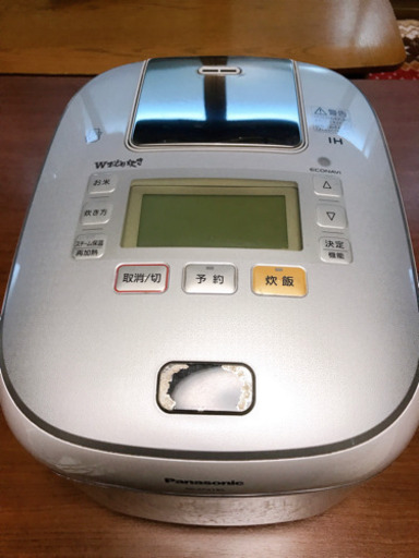 Panasonic スチーム\u0026可変圧力IHジャー炊飯器