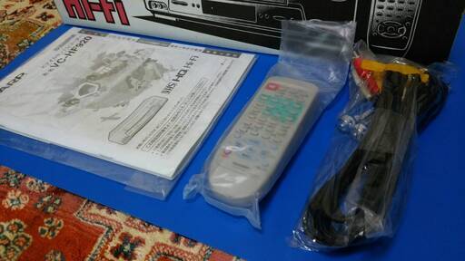 ★★レア超美品SHARP・VC-HF920・VHSビデオデッキ・取説・リモコン付　 ★★