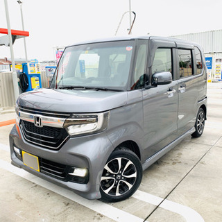 ホンダ N BOXカスタム 平成31年式 車検あり 低走行 最安値 レーダークルーズコントロール エマージェンシーブレーキ の画像