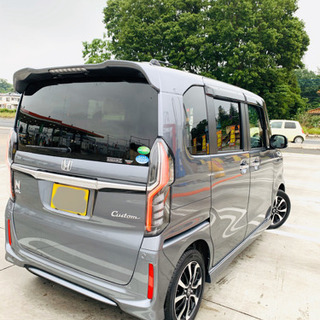 ホンダ N BOXカスタム 平成31年式 車検あり 低走行 最安値 レーダークルーズコントロール エマージェンシーブレーキ の画像