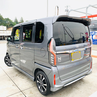 ホンダ N BOXカスタム 平成31年式 車検あり 低走行 最安値 レーダークルーズコントロール エマージェンシーブレーキ の画像