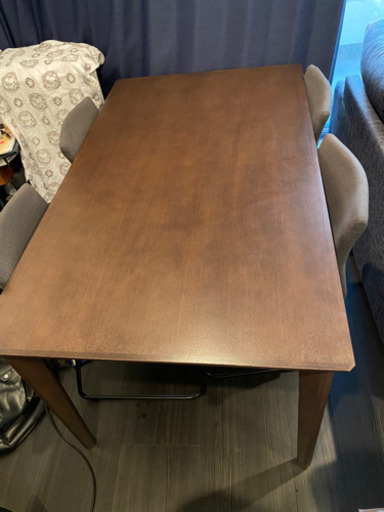 【5.31まで！】ニトリ ダイニングテーブル4人がけセット