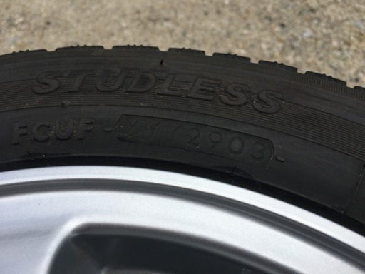【お取り置き中】スタッドレス155/65R13アルミホイ―ル　4本
